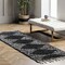 Nuloom Bria Moroccan Shag Tasseled Area Rug 2ft 8in x 8ft GCDI09E-2808 - alternate 1